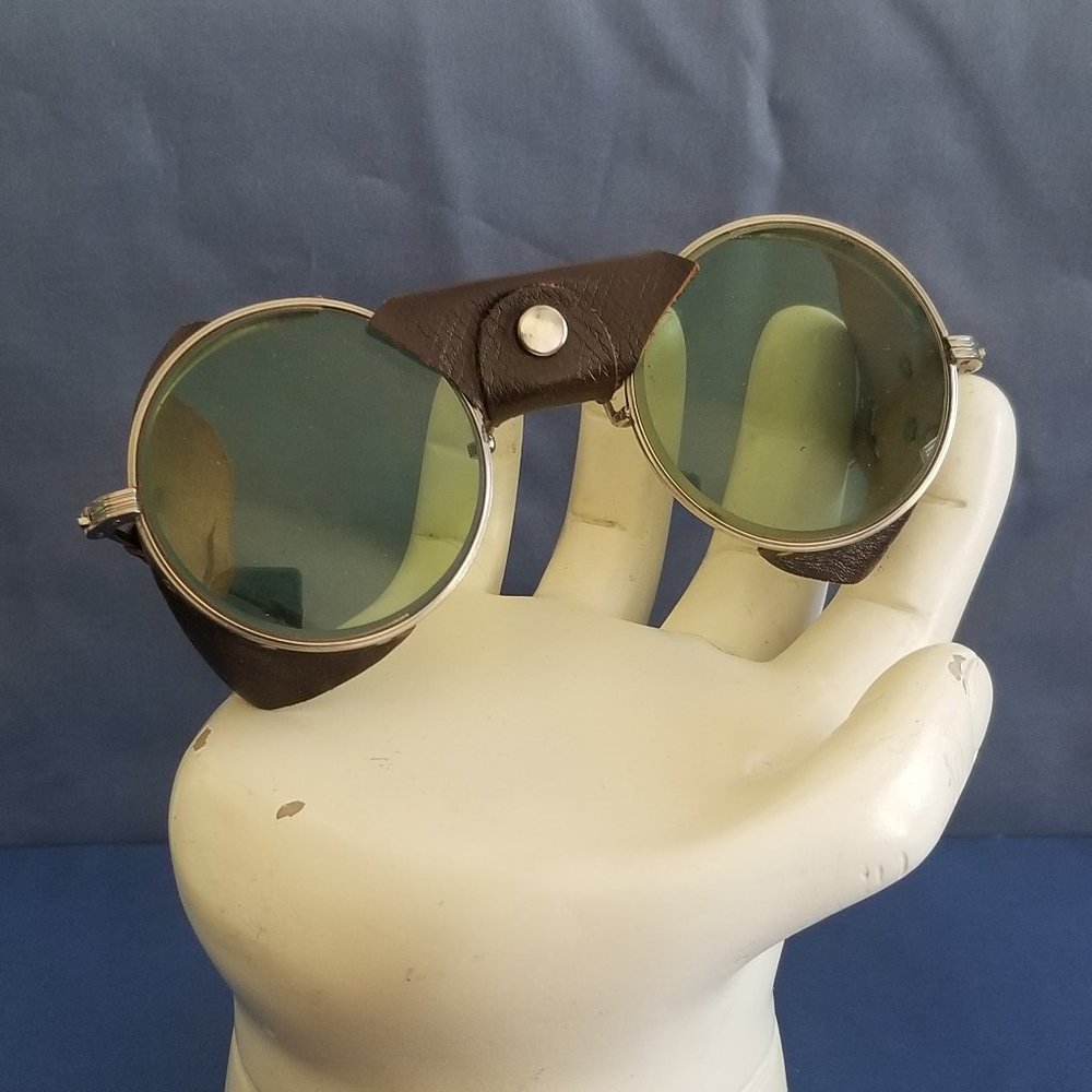 Vtg. American Optical Safety Glasses or for the Trendy kids Steam Punk Glasses!!